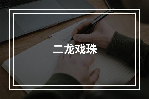 二龙戏珠