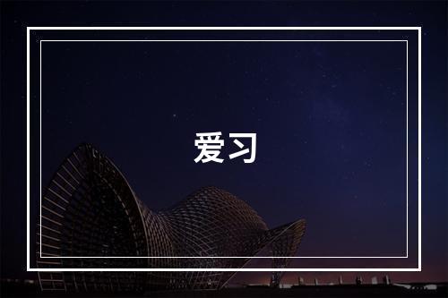 爱习