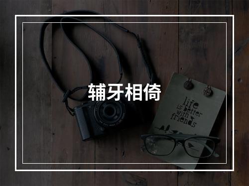 辅牙相倚