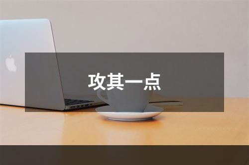 攻其一点