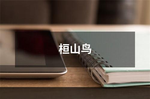 桓山鸟
