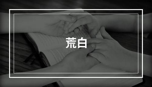 荒白
