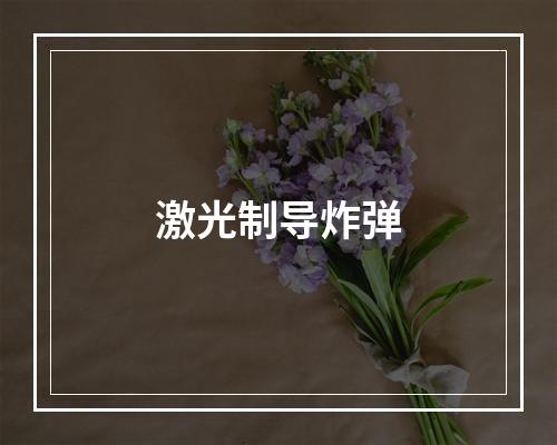 激光制导炸弹