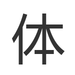 体